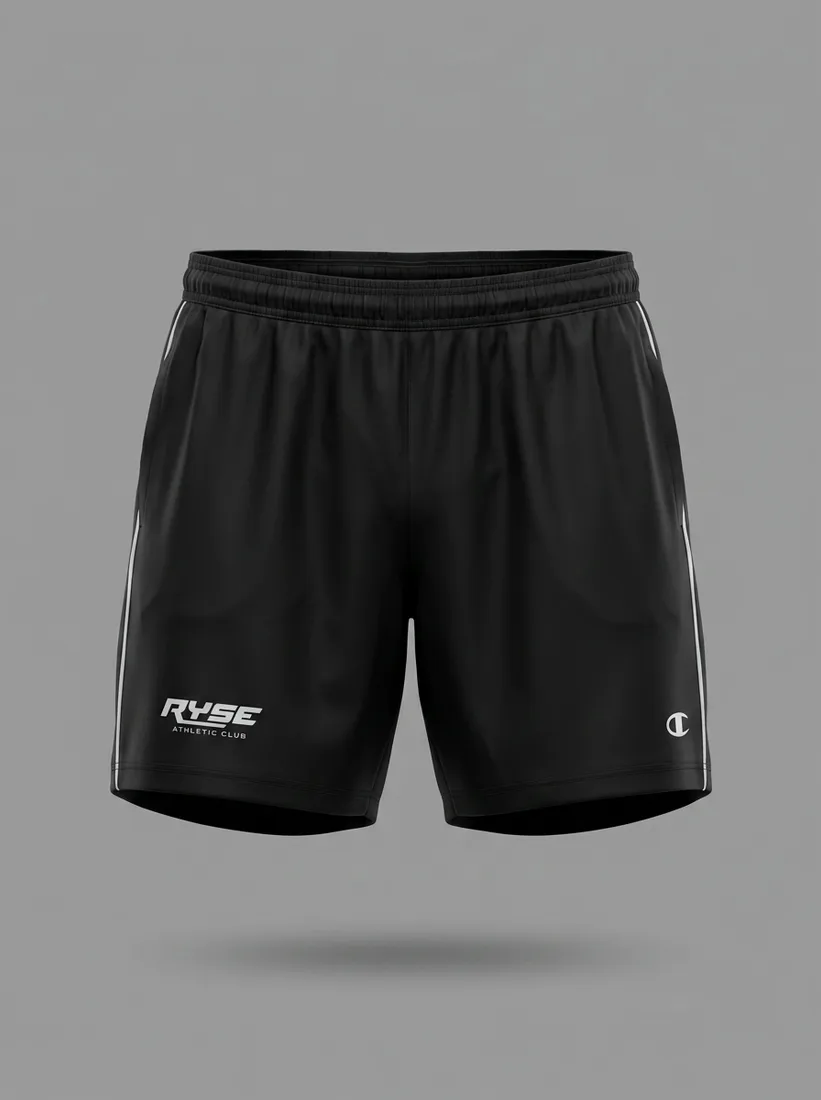 Ryse x Champion Shorts — Black